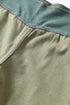 Reversible straight leg pants in cotton blend jacquard